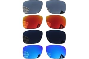 Acefrog 4 Pairs Polarized Replacement Lenses for Oakley Ray-Ban Justin RB4165 54mm Sunglasses, Perfectly Fit, Shatterproof, A