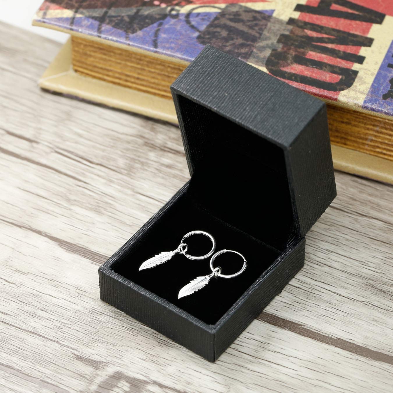 YumiLok Orecchini A Cerchio In Argento 925 Per Donna - Piccoli Cerchi Da 1,2 Cm, Ipoallergenici, Con Sacchetto In Velluto, Regalo Compleanno