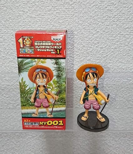 Amazon ルフィ ワンピース劇場版sw ストロングワールド ワーコレワールドコレクタブルフィギュア おもちゃ おもちゃ