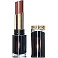 Revlon Super Lustrous Glass Shine Moisturizing Lipstick with Aloe and Rose Quartz in Brown, 008 Rum Raisin, 0.15 Oz