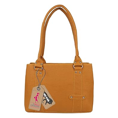 RITUPAL COLLECTION Womens Handbag (Yellow)