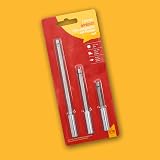 Amtech L2210 3 Piece Magnetic Bit Holder Set 75mm 100mm 150mm 1/4 Hex view 4