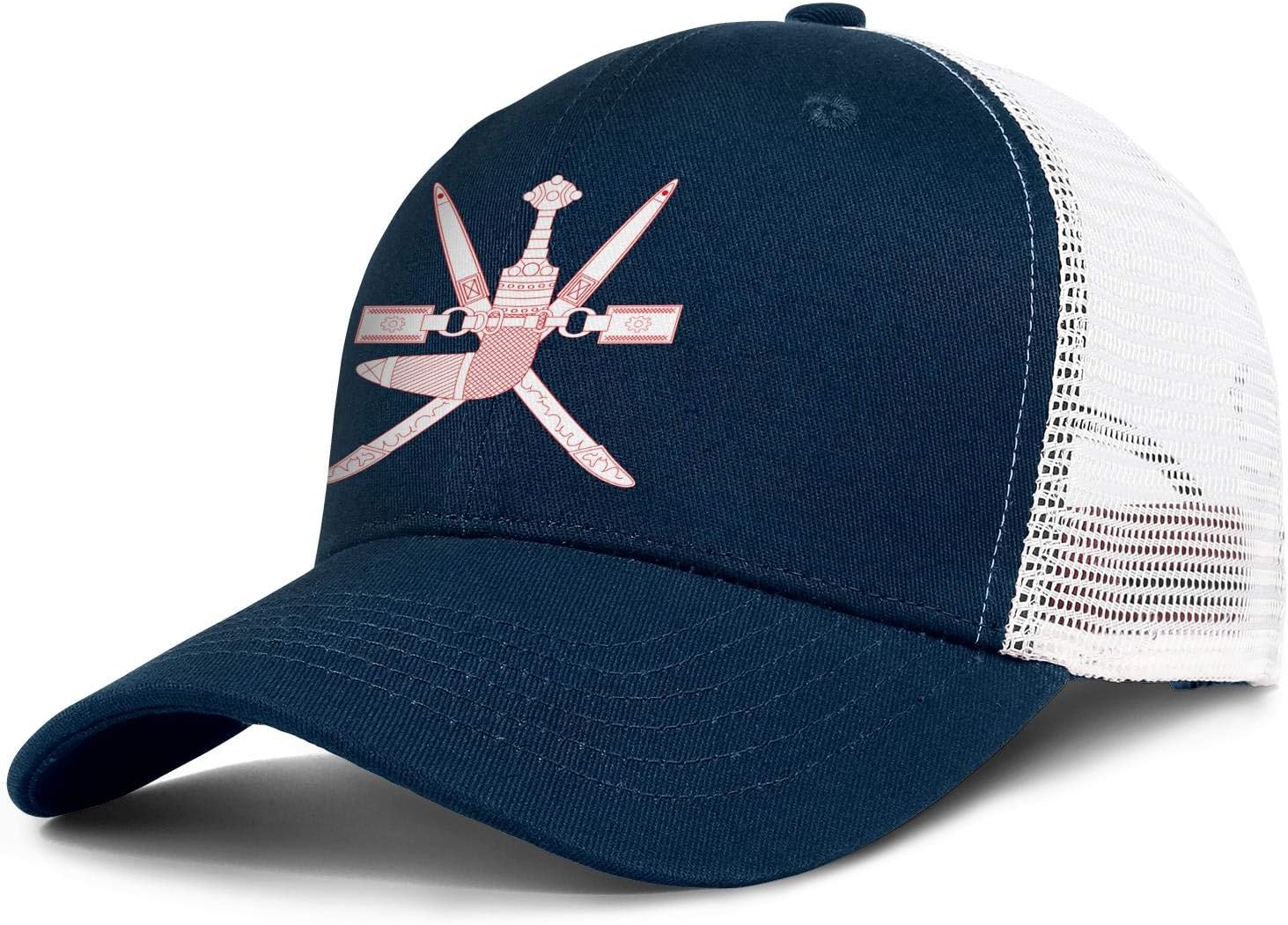 Oman Seal or National Emblem Adjustable Baseball Cap Snapback Dad Hat Sports Golf Hat Unisex