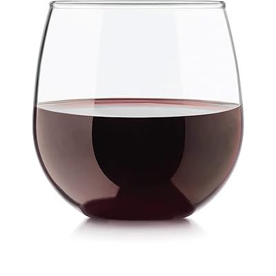 Circleware Uptown Stemless Red Wine Glasses, Set of Nigeria | Ubuy