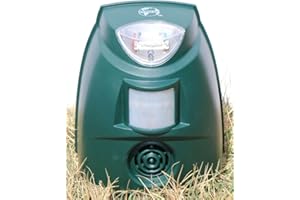 Cleanrth TSBR620 Super Advanced Sonic/Ultrasonic Bird Repeller w/Triple Scan Technology