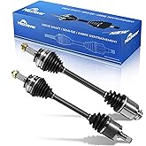 Maxfavor CV Axle Front Fit for Honda CR-V 1997 1998 1999 2000 2001 CV Axles EX/LX/SE 2.0L, A Pair 4WD Front Left Right (Driver Passenger) CV Axles Joint Shaft Assembly Manual Trans