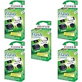 Fujifilm QuickSnap Flash 400 One Time Use 35mm Camera with Flash, 27 Exposures, 5-Pack