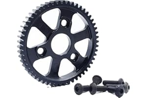 Raflot Hardened Steel 54T Spur Main Gear for 1/10 Traxxas Slash Traxxas Rustler Traxxas Stampede Platinum 4x4 VXL 2WD Jato Rally E-REVO Summit T-Maxx 3956(1PC)