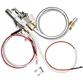 Upgrade 100112330 Water Heater Pilot Assembly, Replace 9007876 Thermopile | Compatible with 300 301 Series Whirlpool Water Heater Parts &amp; A.O.Smith, American, State, Kenmore, Reliance