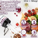 One Step Ketone Test Strips 100 Urine Ketosis Keto Low-Carb view 2