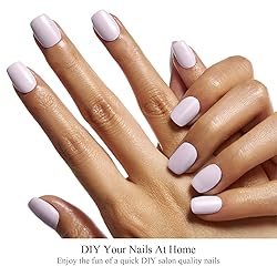 Nelikoo Semi Cured Gel Nail Strips, 20 PCS Gel Nail