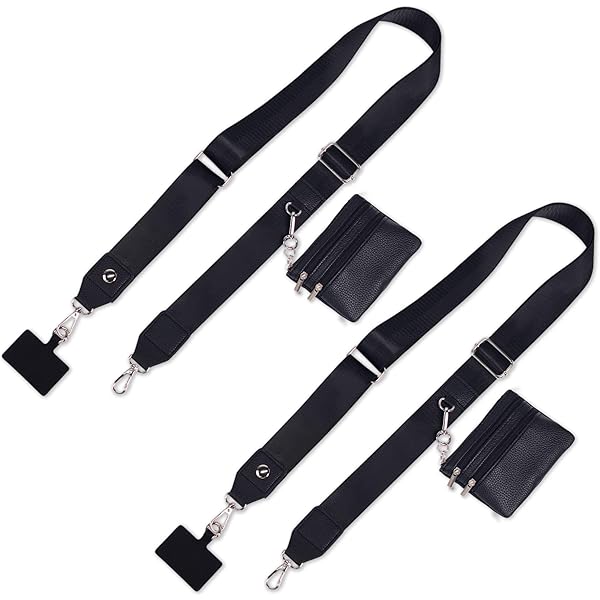 DANONI 2025 New Clip And Go Strap For Phone With Wallet Crossbody,Adjustable Phone Strap With Zippered Pouch For Women (4PCS - View #7
