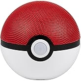eKids Pokemon Pokeball Bluetooth Speaker, Wireless Speaker with Rechargeable Battery and USB-C Charging Cable