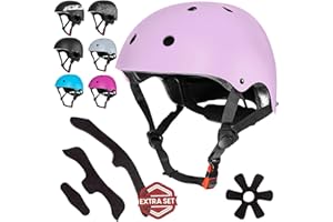 MhIL Adults & Kids Bike Helmets for Men Women – Adjustable Certified Kids Helmet for Boys Girls, Bicycle Toddler Helmets for Skateboard Scooter Cycling Multi-Sport Helmets for Toddlers, Kids & Adults