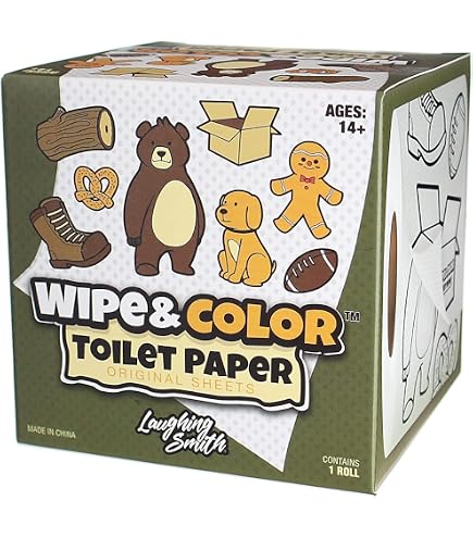 SummitLink Novelty Toilet Paper – Donald Trump Design, 2-Pack, Prank Gift & Party Fun