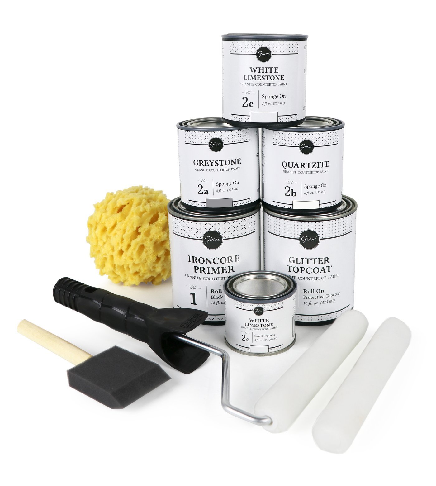 Giani Countertop Paint Kit, White Diamond eBay