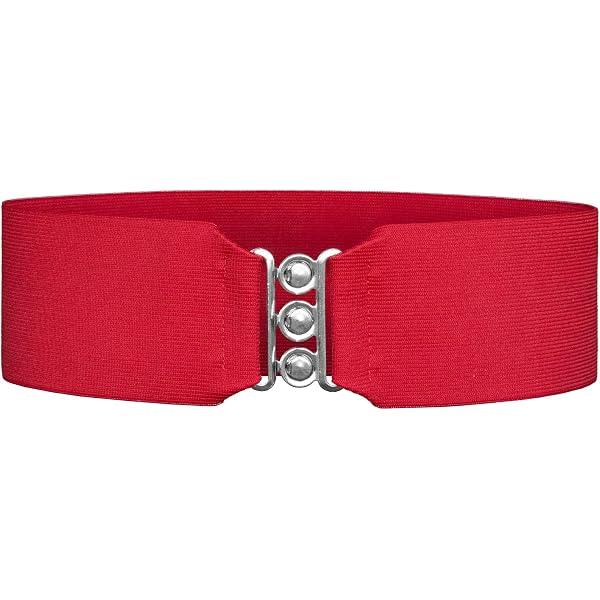 9121 Women\'s Cinch Belt Harley Quinn Diamond Red Black 28 To 52 Inch Amazon.com: Belt Women main image 4