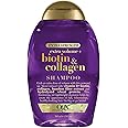 OGX Thick & Full + Biotin & Collagen Extra Strength Volumizing Shampoo with Vitamin B7 & Hydrolyzed Wheat Protein for Fine Ha
