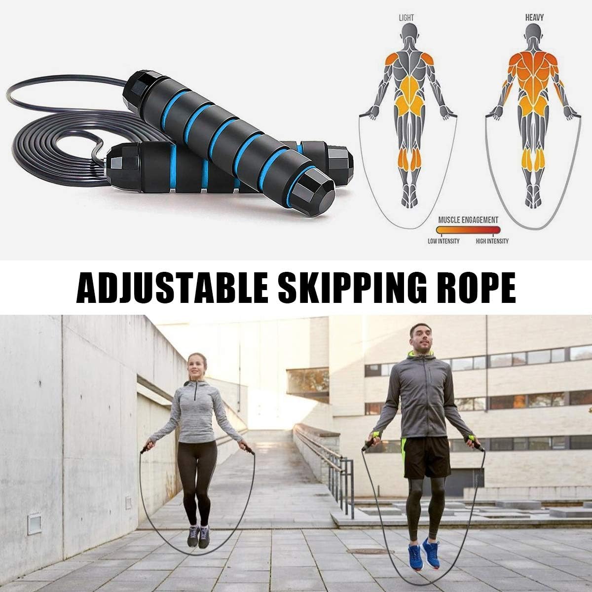 TAIMASI 23PCS Resistance Bands Set Workout Bands, 5 Stackable Exercise Bands with Handles, 5 Resistance Loop Bands, Jump Rope, Figure 8 Resistance Band, Headband, Cooling Towel : Sports & Outdoors
