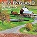 New England Places 2018 12 x 12 Inch Monthly Square Wall Calendar, USA United States of America East Coast Scenic Nature (Multilingual Edition) by