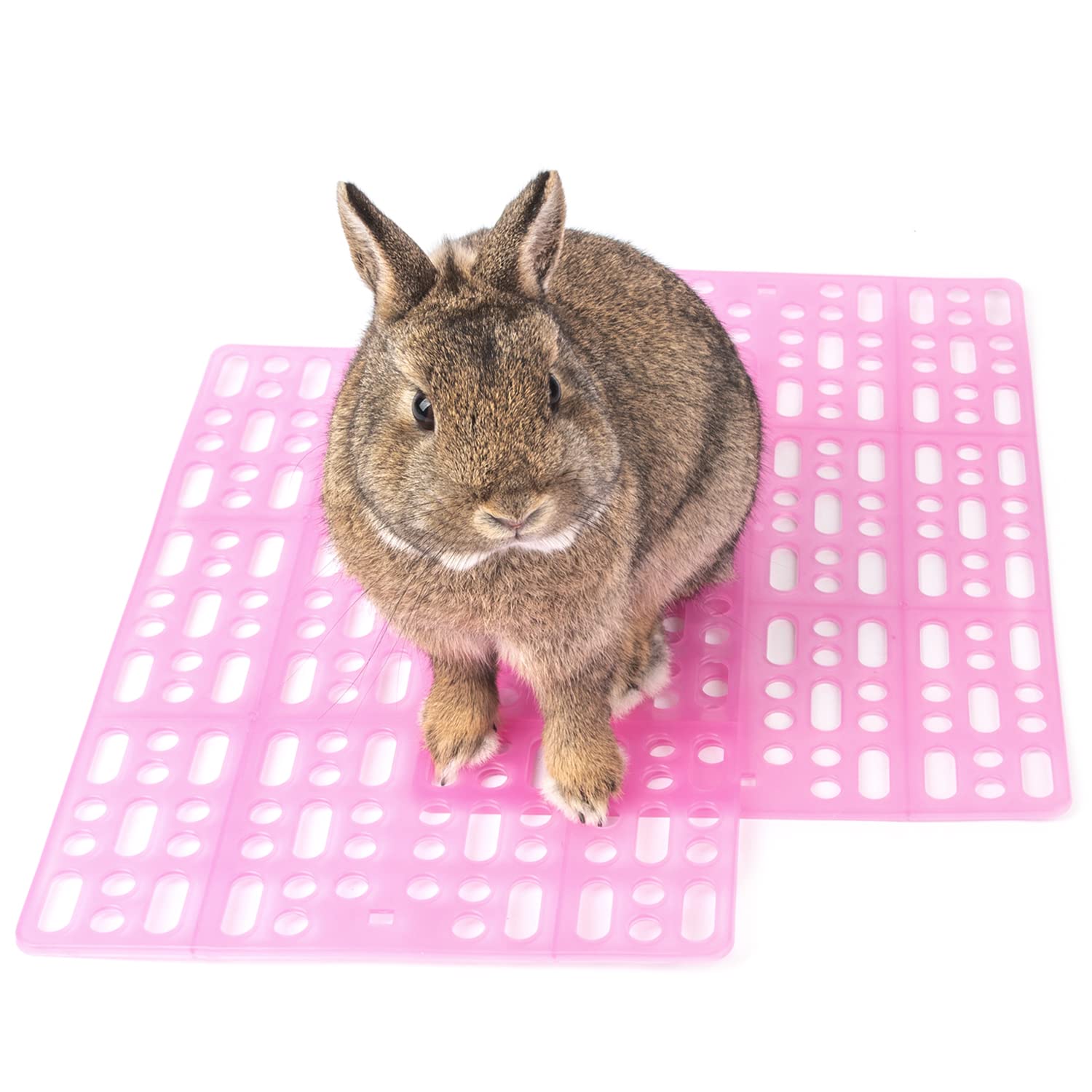 Photo 1 of Niteangel 2pcs Rabbit Cage Mat: Durable Foot Resting Pads for Bunny Guinea Pigs Chinchillas Cats and Othe Small pet