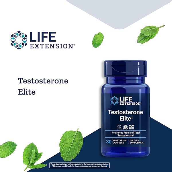 LIFE EXTENSION TESTOSTERONE ELITE – TESTOSTERONE PRODUCTION SUPPORT SUPPLEMENT FOR MEN – WITH LUTEOLIN, POMEGRANATE AND CACAO SEED EXTRACT – GLUTEN-FREE, NON-GMO, VEGETARIAN – 30 CAPSULES