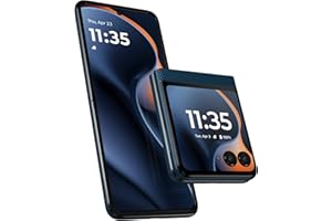Motorola Moto Razr 5G 2025 (256GB) AI-Powered, 6.9" Foldable AMOLED Display, 50MP 4K Camera, Fully Unlocked - Sea Blue (Renew