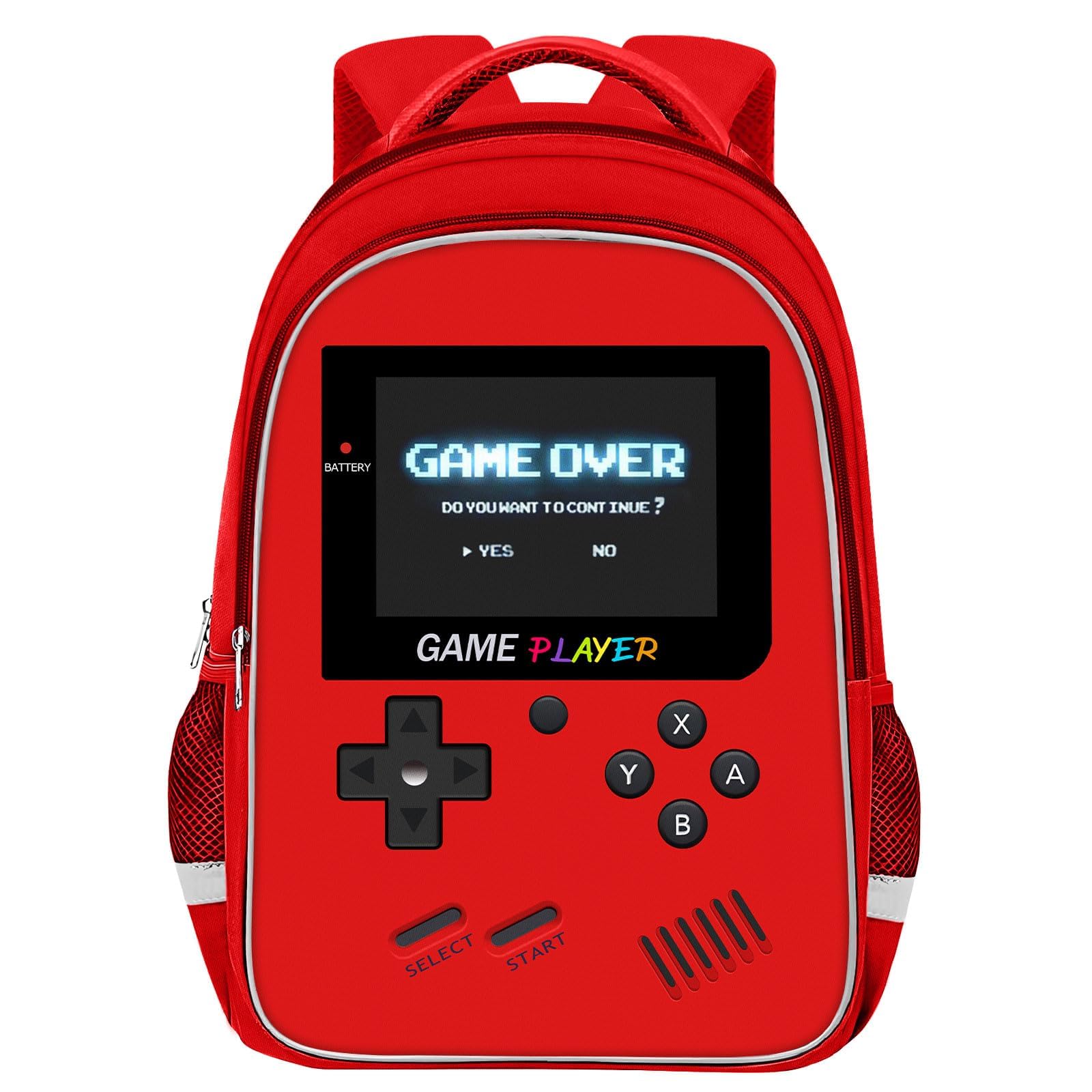 Photo 1 of TILYTADLY School Backpack for Boys - Gamer Boys Backpack for Kids Children Teens Elementary Middle School - Students Bag for Ages 6-18,17? Video Video Game Bookbag Travel Back Pack