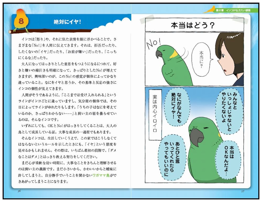 マンガでわかるインコの気持ち インコの心がだいたい人間と同じってホント 遊んでほしい かまってほしいときのサインは サイエンス アイ新書 細川 博昭 本 通販 Amazon
