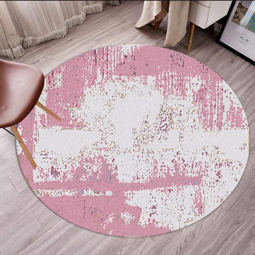 Alfombra Redonda de la cabecera del Dormitorio de la Sala de Estar de