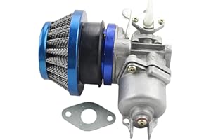 GOOFIT Air Filter Stack Carburetor Carb Replacement for 2 Stroke 47cc 49cc Dirt Pocket Mini Bike ATV Quad 4 Wheel Off Road Sc