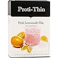 Proti-Thin High Protein Pink Lemonade Instant Drink Mix, Sugar-Free, Gluten-Free, 1 Pack of 7 Servings