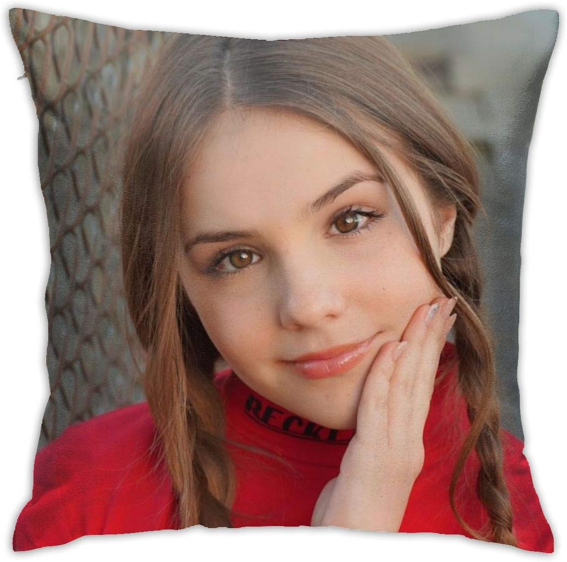 Pi_per Rock_elle Pillow Case Home Decor Sofa Bed Protectors Square Does Not Include Filler