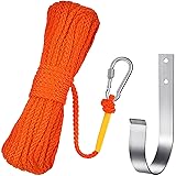 Shappy 15 M/50 Ft Hollow Braided Polypropylene Rope