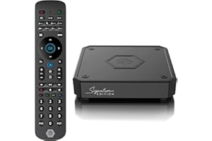 BuzzTV E5 SE Signature Edition 4k Media Device with 4GB RAM, 64GB Storage, IR-200 Remote, Dual Band WiFi, Android 11