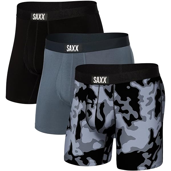 SAXX Underwear Co. Men's Ultra Super Soft Boxer Brief Fly