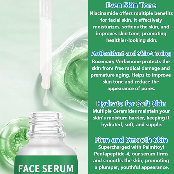 5% NIACINAMIDE SERUM WITH 4% ROSEMARY VERBENA EXTRACT FOR HARMONIZED HYDRATION & SKIN TONE (1FL.OZ/30ML EACH)