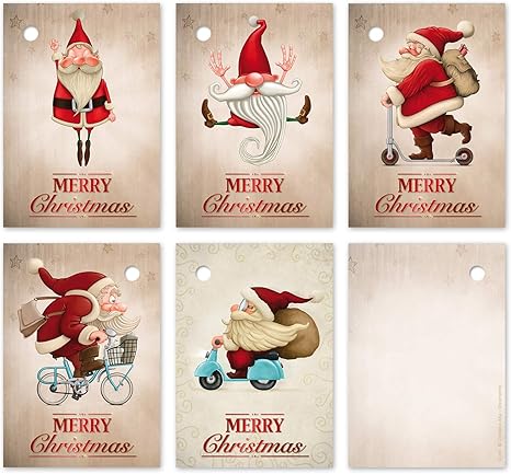 Regali Di Natale Divertenti.Edition Colibri 25 Etichette Per Regali Di Natale 52 X 74 Mm 5 Divertenti Motivi Natalizi Per 5 Etichette Ciondoli Natalizi Cartoline Regalo Etichette Per Ciondolo Set Da 3 Amazon It Cancelleria E Prodotti Per Ufficio