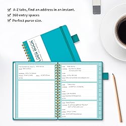 Regolden-Book Address Book with Alphabetical