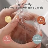 PRT Qutie Label Maker Tape 15mm x 4M Waterproof Self-Adhesive Transparent view 3