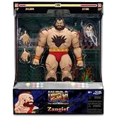 Jada Street Fighter Il Zangief Action Figure - 1:12 Deluxe Scale Toys - 6" Tall, Fully Articulated, Collector Packaging