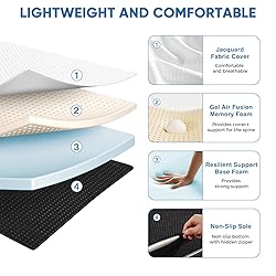 Sweetcrispy Tri-Fold Memory Foam Mattress - 3 inch