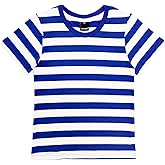 Deerose Kids Striped Shirts Short Sleeve Boy Girls July 4th Patriotic Tee Top 3-14 Years