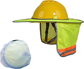 construction hard hat shade