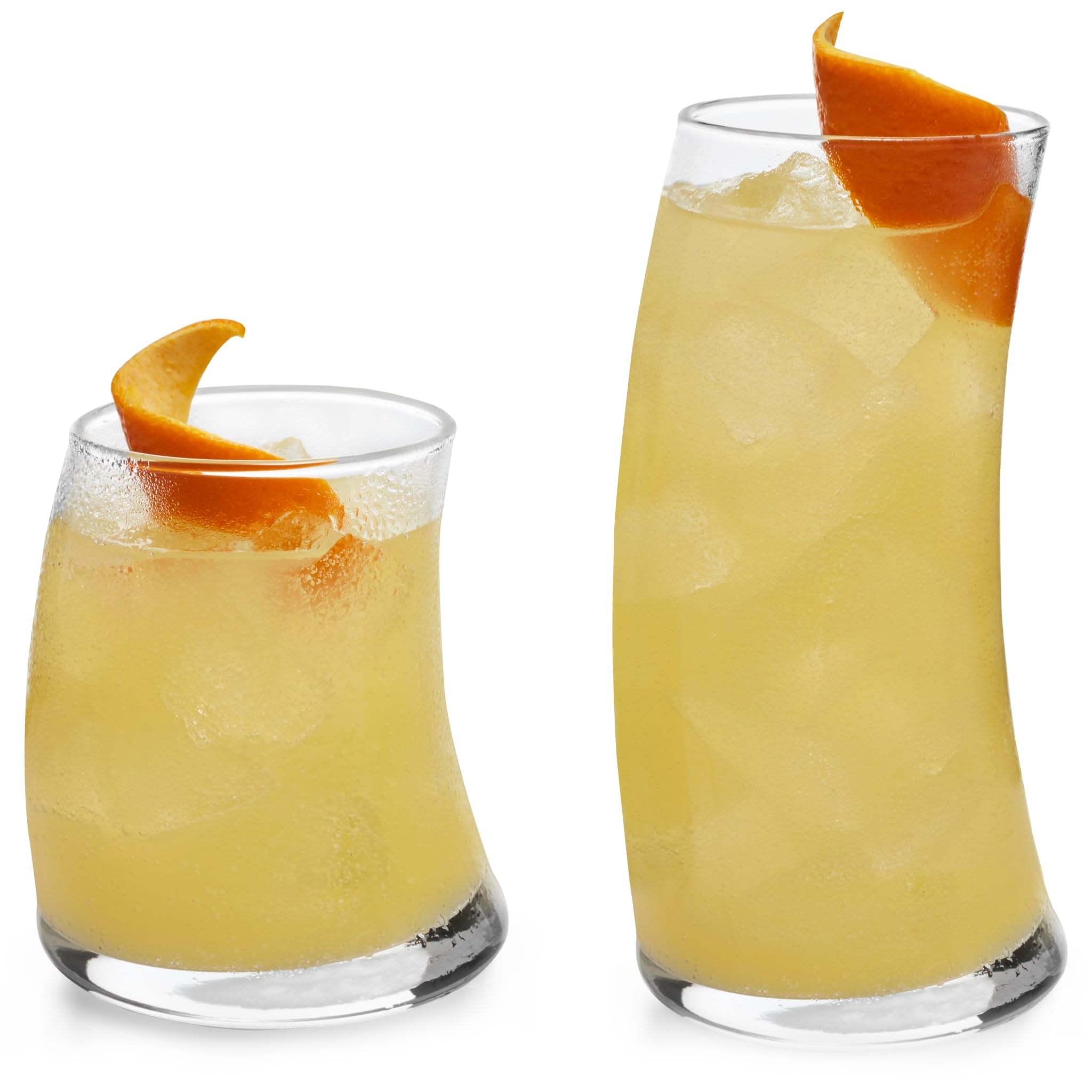 Libbey Swerve Drinking Glasses Set of