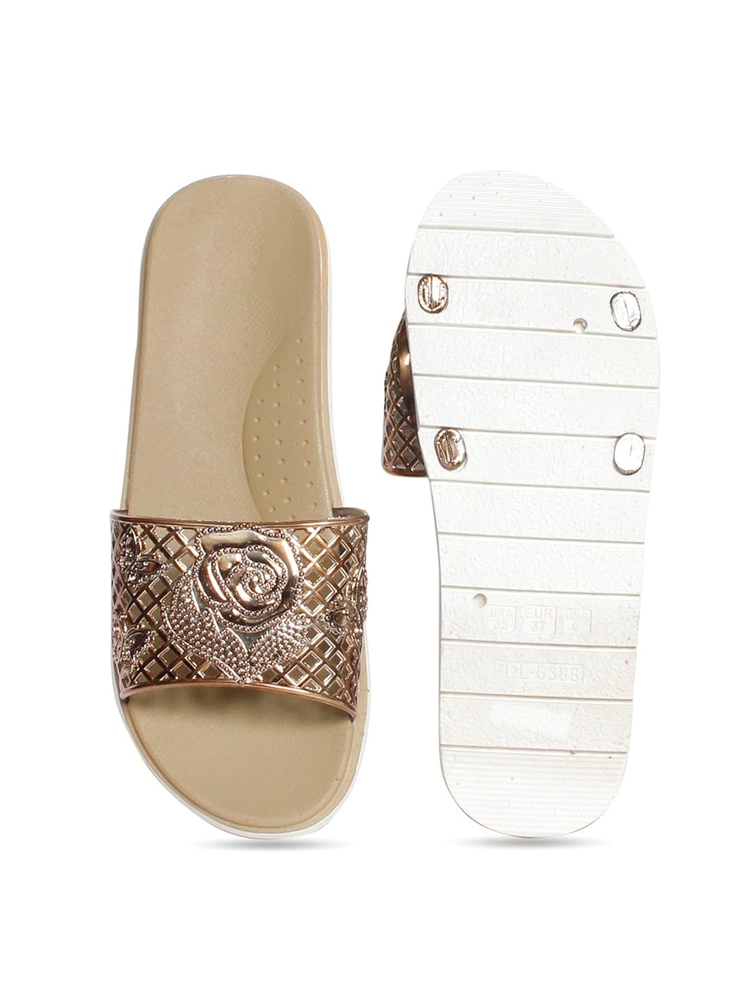 meriggiare women tan synthetic flats