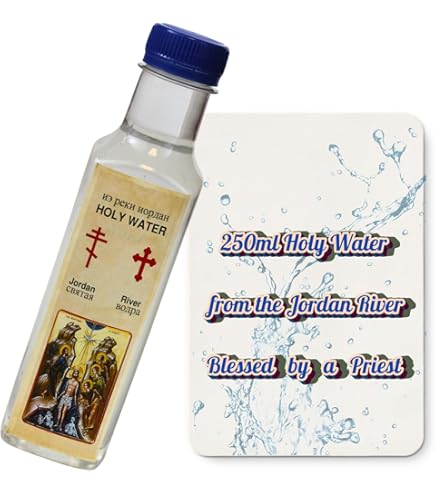 Amazon.com: Holy Land Market Jordan River Holy Water, 200 ml, with