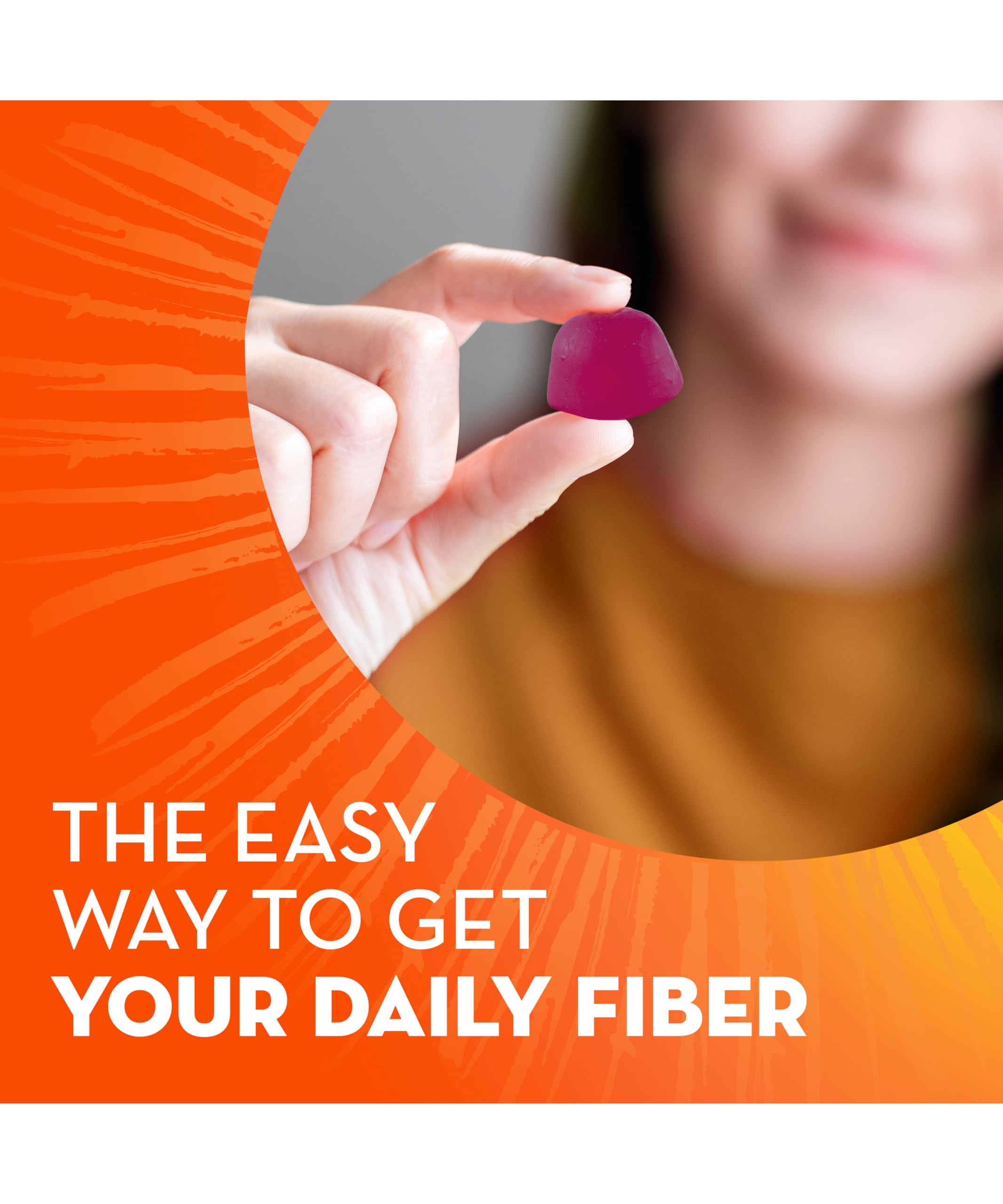 Metamucil Fiber Gummies for Adults with Probiotics for Bloating Relief, No Sugar Added Strawberry Kiwi BlackBerry Flavors, 5g Prebiotic Plant Based Fiber Supplement Blend, 90 Count