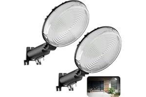 JOY ANAN LED Barn Light, 150W Dusk to Dawn LED Outdoor Light with 20000LM 6500K Daylight, IP66 Waterproof Security Exterior Street Light with 150°Adjustable Angle, Ultra-Bright & Easy to Install