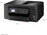Brother DCP-T780DW Tankbenefit 3-in-1 Wireless A4 Inkjet Printer UK Plug view 3